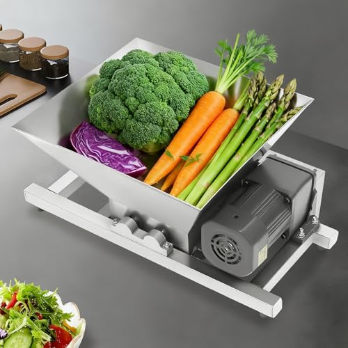 Materiali superiori: costruito principalmente con acciaio inossidabile resistente, questo frullatore per frutta offre eccezionale durezza, resistenza all'usura e resistenza alla ruggine, promettendo una durata più lunga e prestazioni affidabili.