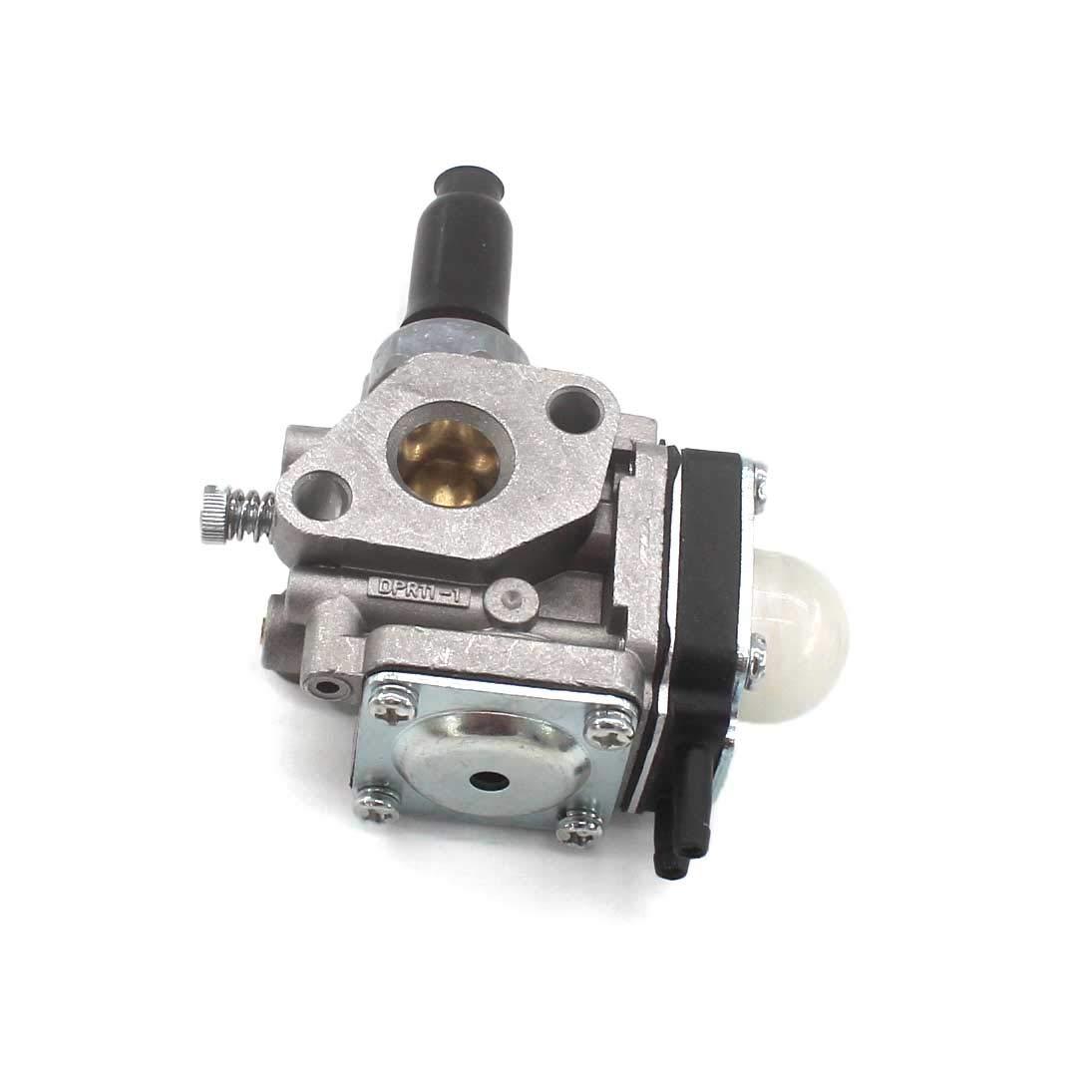 HURI Kit de carburateur avec bougie d'allumage Filtre à essence Tuyau kit pour débroussailleuse Kawasaki TH43, TH48, KBH48A