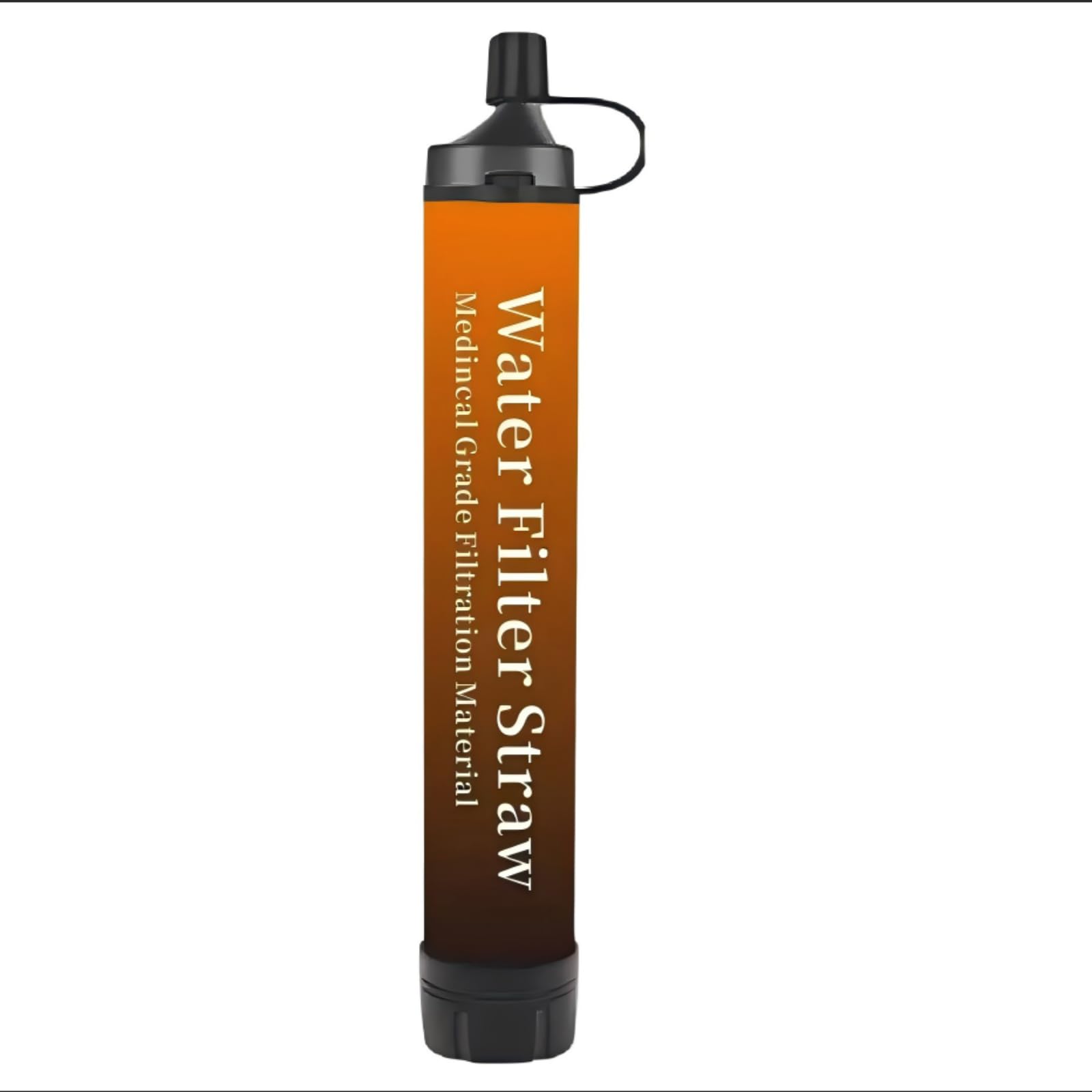 Filtro acqua portatile, cannuccia filtro per bere direttamente all'aperto, 5000 l, filtro impurità e acque reflue, accessorio indispensabile per idratarsi in piena natura, 1 unità