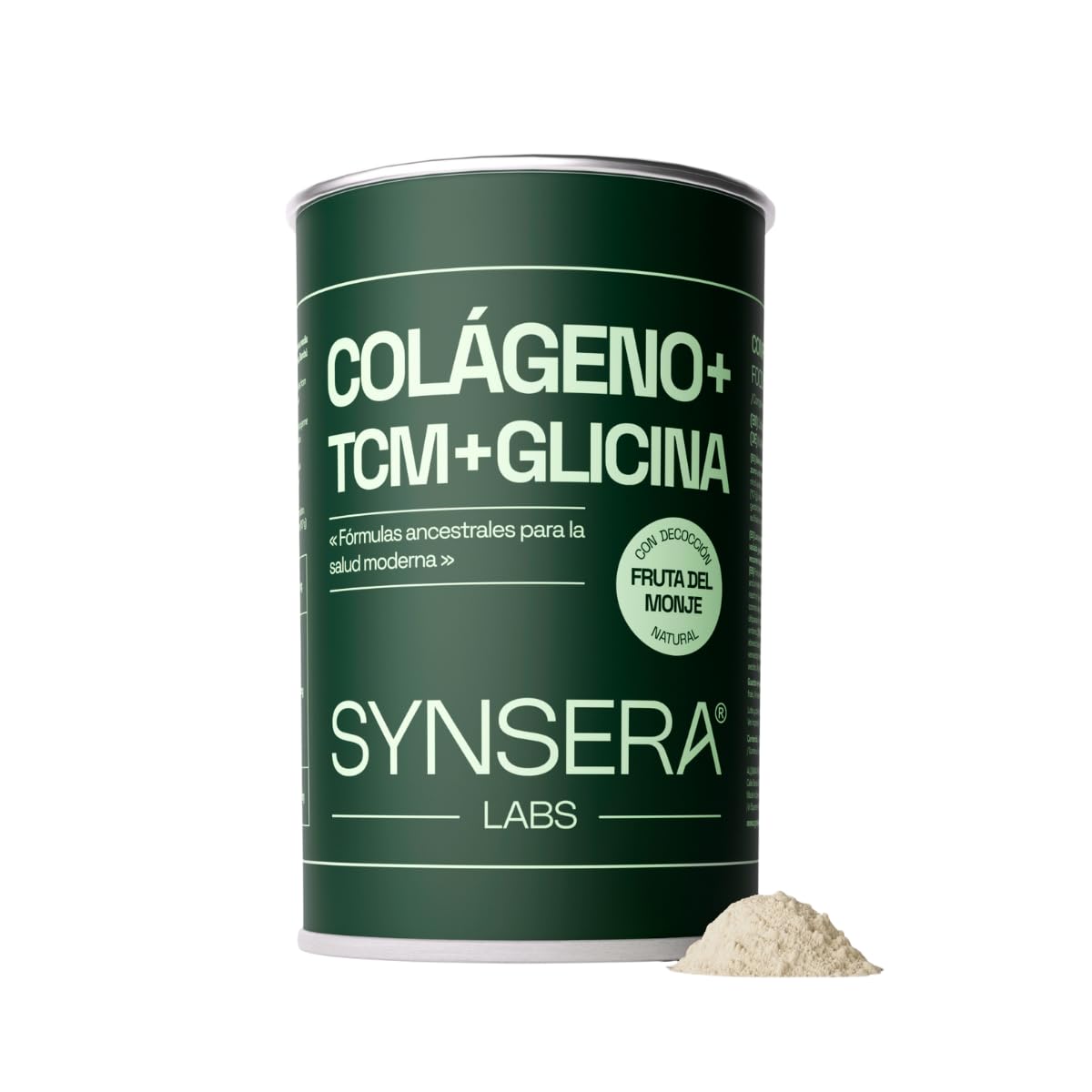 SYNSERA – Colágeno Hidrolizado en Polvo con TCM (MCT) y Glicina – Deep Collagen Bebible – Sabor Mocca – Articulaciones, Piel y Energía – Endulzado con Fruta del Monje – Sin Azúcar – 400 g