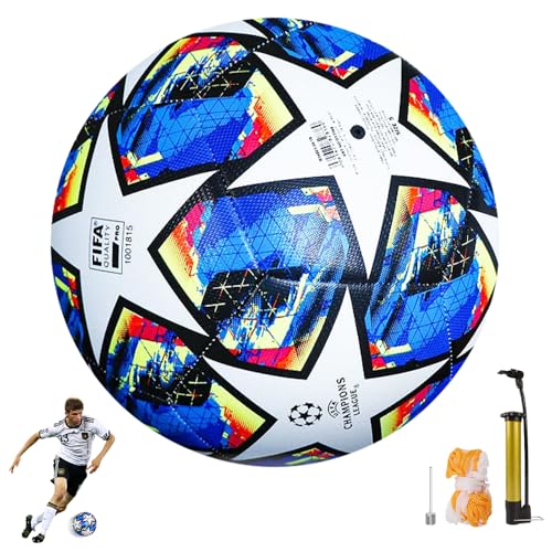 CLIUNT Championsleague Ball, Größe 5 Fußball für Erwachsene,...