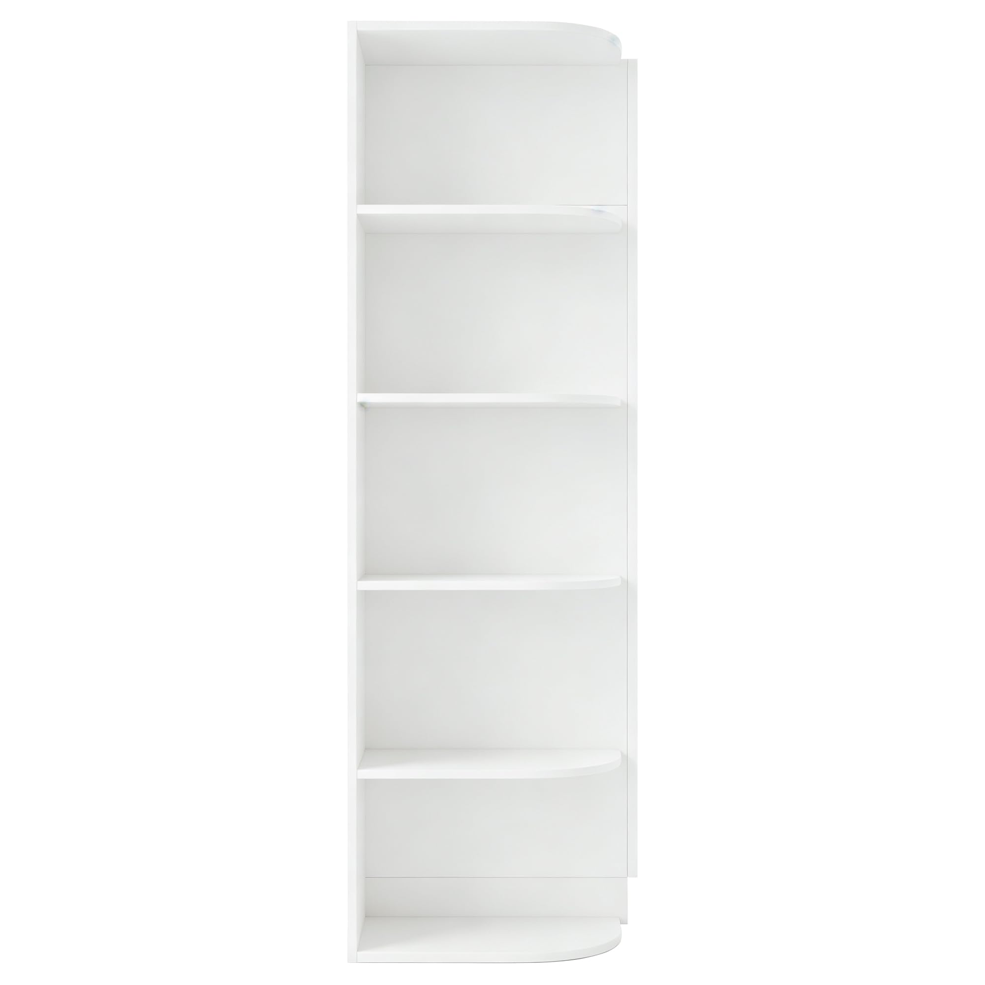 Armoire spacieuse blanche à double porte avec étagères et tiroirs – Solution de rangement élégante pour placard de chambre à coucher et salon (90 x 55 x 170 cm) – Améliore la niisation et optimise