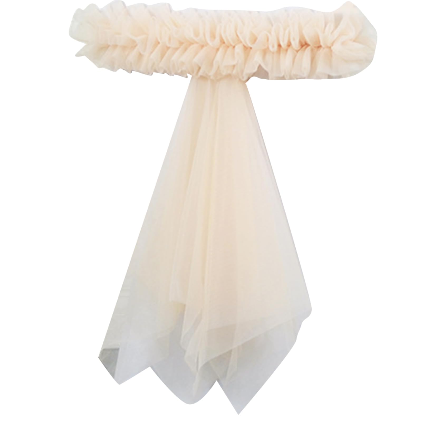 Tsophreniq Chair Ties Chair Sash Perfectly for Wedding Decorations Birthday Parties Back Decoration 1PC Organza Sash