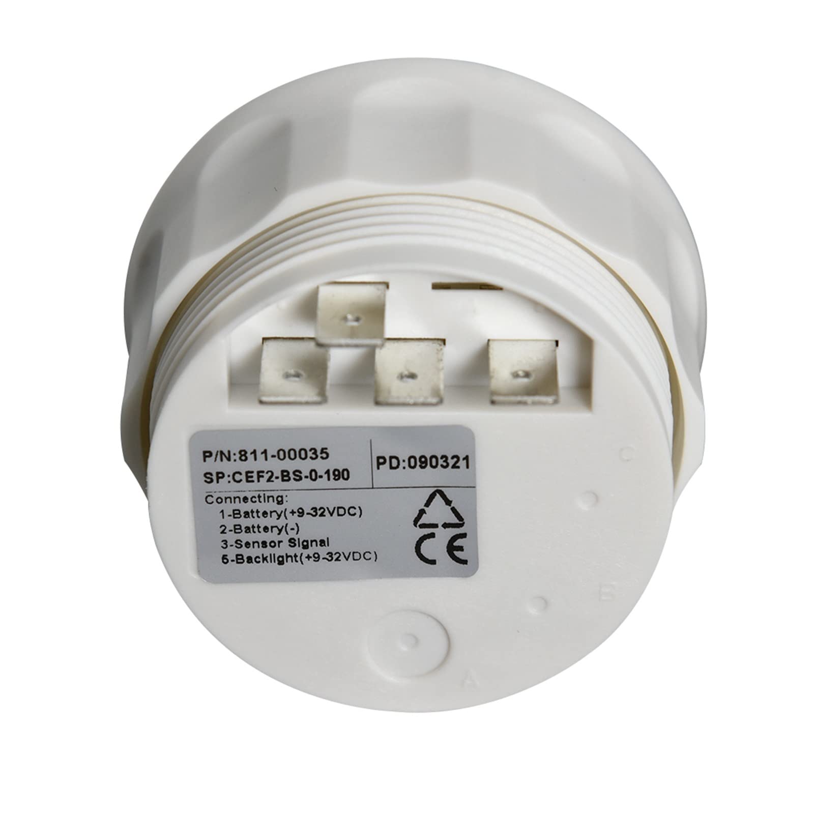 0-190OHM cyfrowy paliwo 52 mm wskaźnik poziomu zbiornika oleju z czujnikiem poziomu paliwa 1 2V/24 V. Do samochodu benzyny oleju napędowego,Wysoka precyzja(150mm sensor gauge)