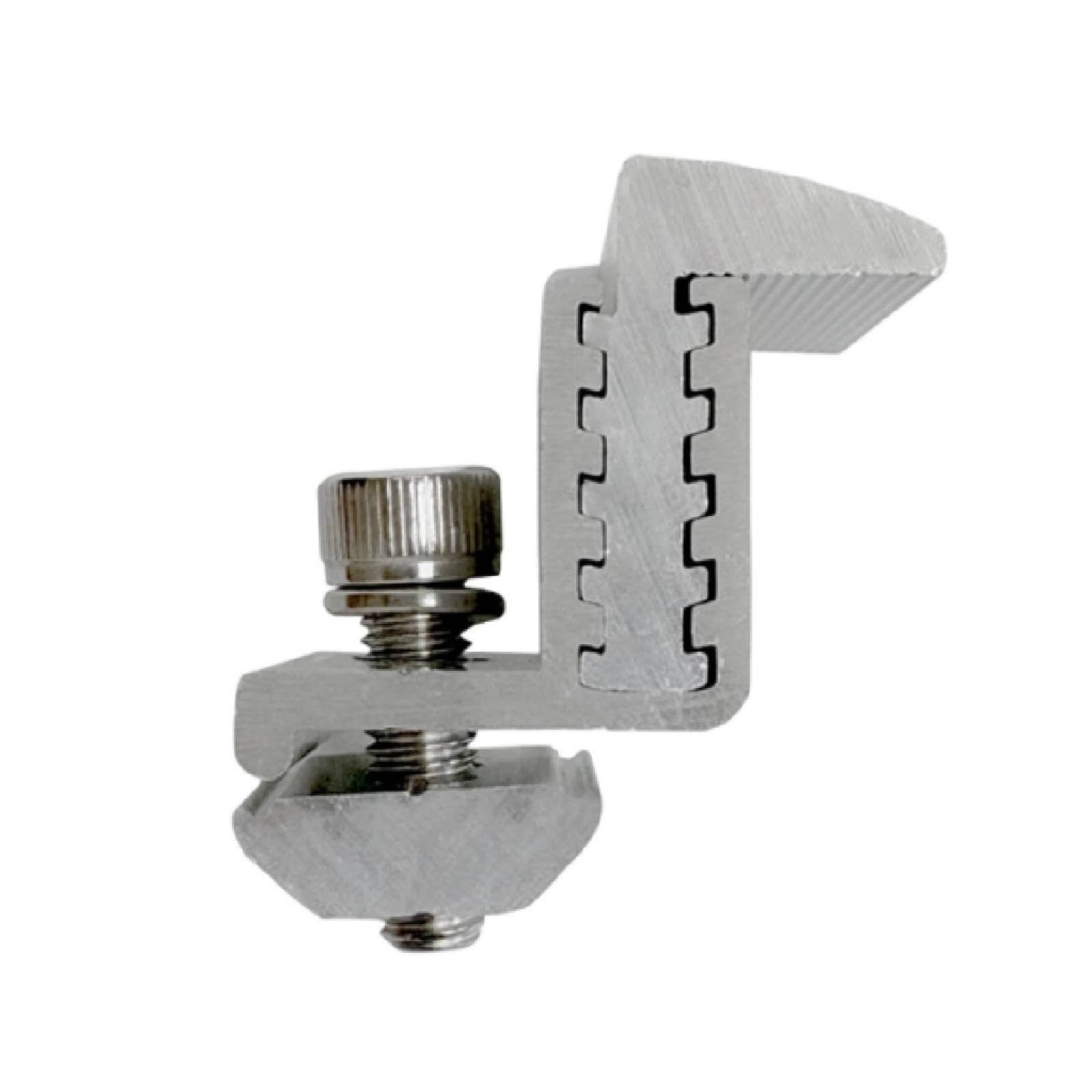 Photovoltaic Module Mounting Grip Aluminum Alloy Panel Edge Clamp Adjustable-image-20