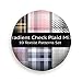 Produktbild dogdoh Farbverlauf Tartan Check Plaid S 10 Beauty Fashion Reifen Abdeckung für Jeep-Anhänger Rvs Geländewagen und viele Fahrzeuge 17 Zoll