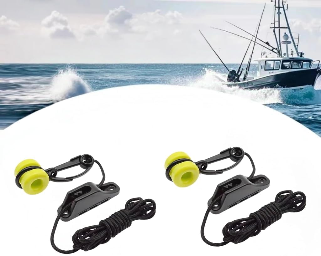 Fishing Downrigger Weight Retriever Kit, Downrigger Snap Release, Downrigger Line Release Clips with Leader Snap for Planer Board Trolling Offshore Fishing