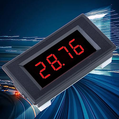 Image of Mini Digital DC Voltmeter, 79x43x24 mm 4 Digit Voltage Tester Meter with Red LED Display Panel for Measure Various Battery Voltages(DC 500mV /1V /2V)