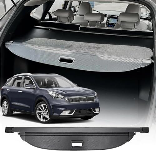 Cubierta de carga retráctil para Kia Niro evita miradas y protege el equipaje 2