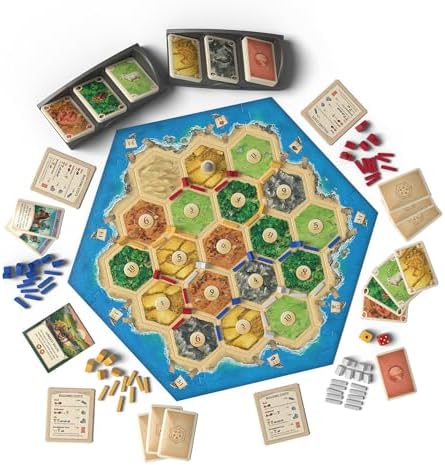 Board Game (6th Edition) Trade, Build & Settle in The