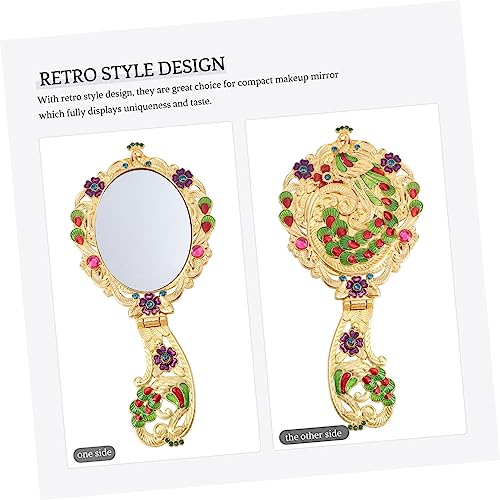 Miroir de poche pliable Beavorty contre les retouches manquées