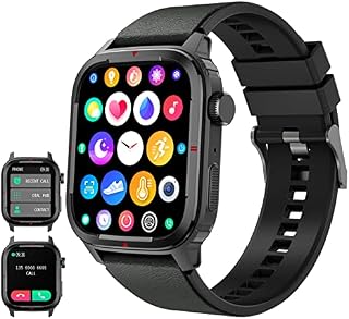 RIZAMZ Smart Watch Phone Calls, Eligible To Make/Receive Bluetooth Calling 1.7 Touch Screen Fitness Tracker Watch Blood Pressure, 2022 New Smart Watch For Men Women Compatible Android Ios iphone