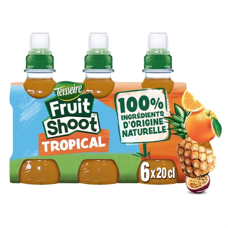 TEISSEIRE - Fruit Shoot Tropical 6X20Cl - Vendu Par Unité