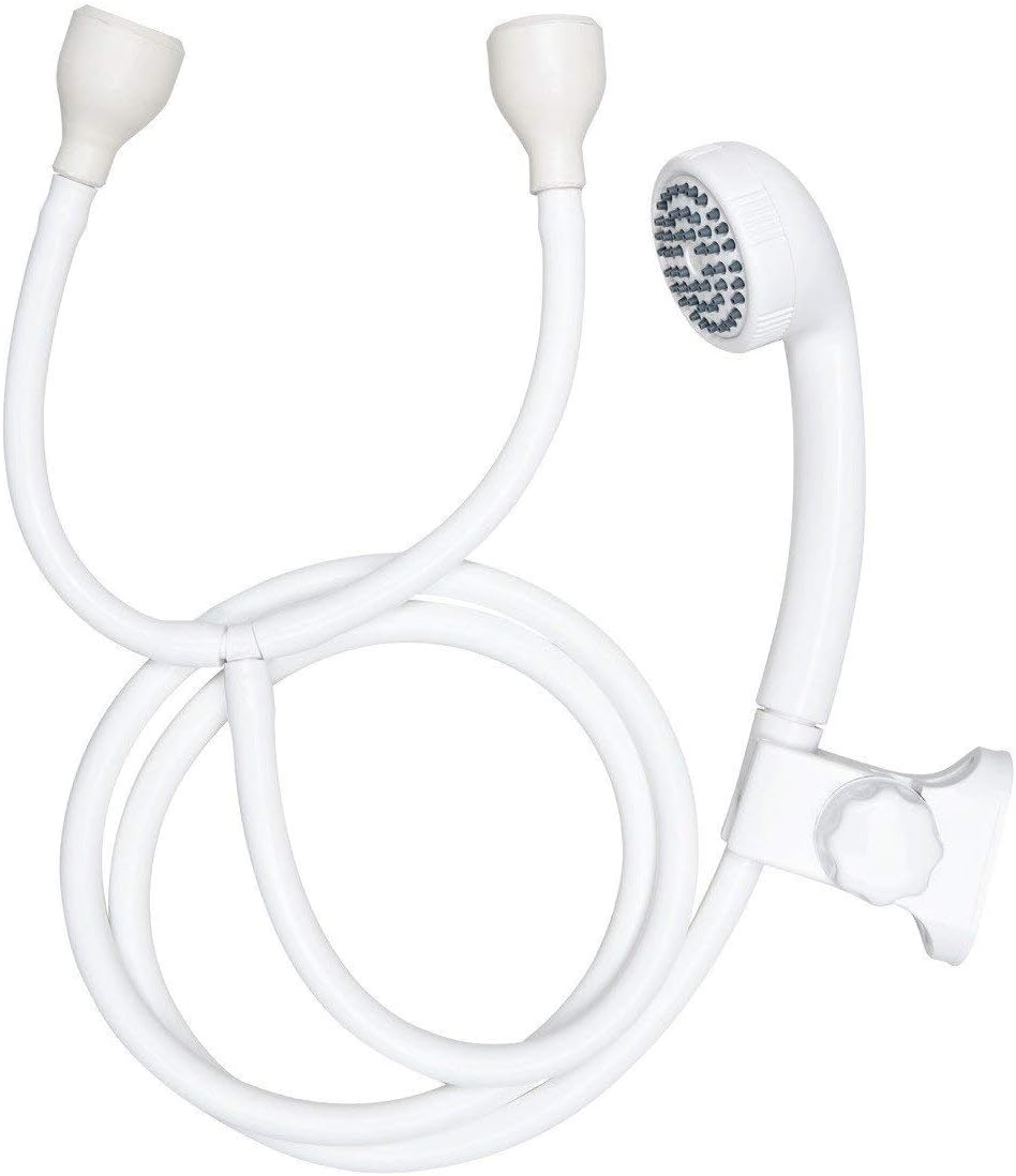 Home Flair Portable Shower Head and Hose | Dog & Camping Shower (1.7M Long. Fits 2cm Wide Taps)