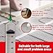 The Original Fix-A-Floor Loose Tile Repair Adhesive with Syringe - Tile, Porcelain, Ceramic, Marble, Stone & Wood Floor Repair Adhesive - Pack of 2