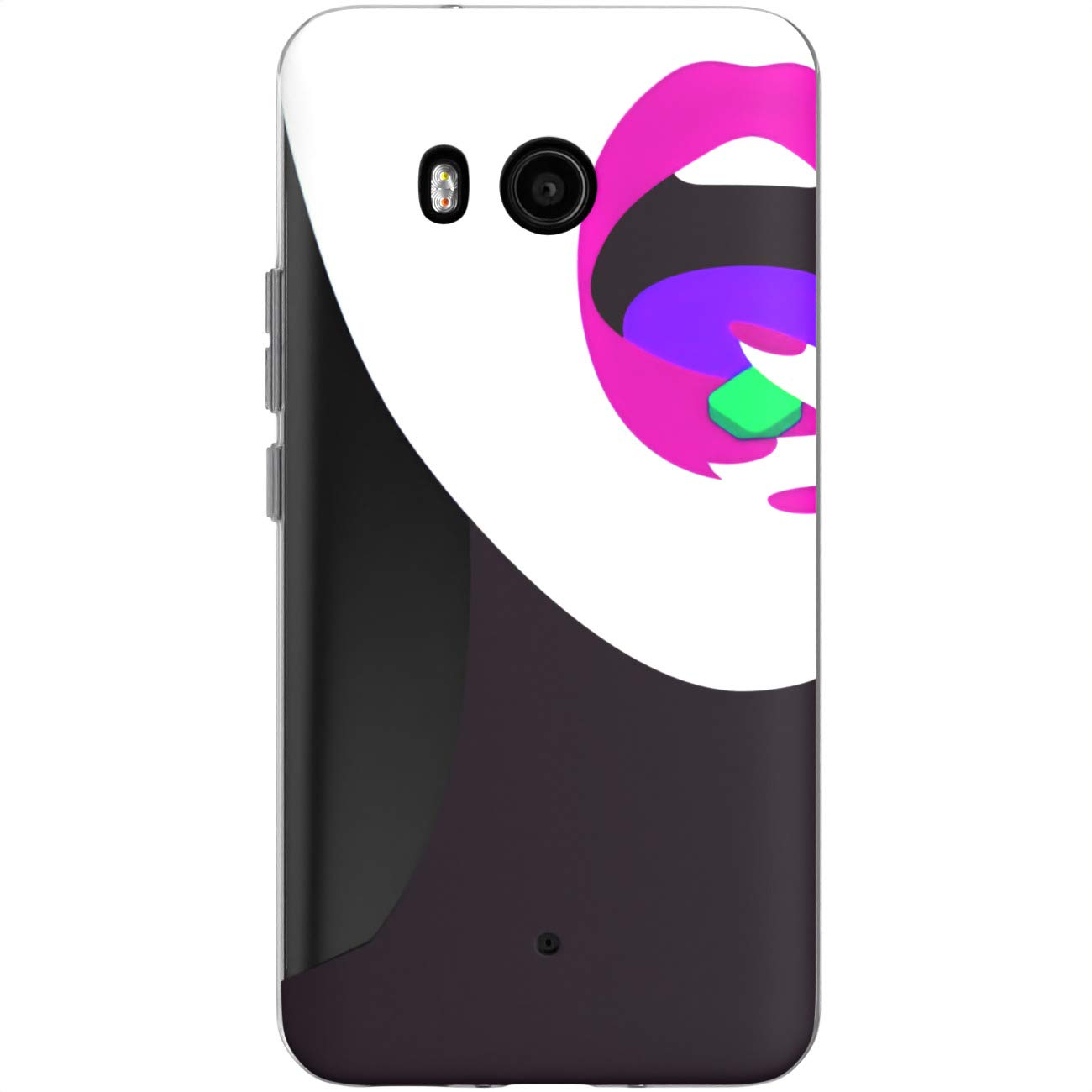 Amazon.com: Toik Slim TPU Phone Case for HTC U19e U11 Life Desire 12 Plus  Ultra One X10 Protective Teen Cover Girls Women Abstract Print Clear Design  Lightweight Pill Gift Silicone Trippy Flexible