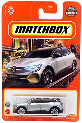 Matchbox 2022 Renault Megane Plata miniatura 1