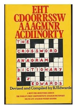 Hardcover The Crossword Angagram Dictionary Book