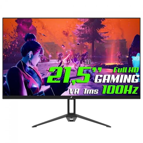 Monitor Gamer SuperFrame View, 21.5 Pol, Full HD, VA, 1ms, 100Hz,...