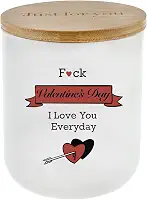 Presentes de Dia dos Namorados para ela, Presentes de Dia dos Namorados para mãe, namorada, esposa, ideias divertidas de presentes para mulheres dele / namorado/marido, velas de coco de baunilha (326 g)