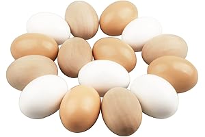 15PCS Easter Egg Set: Classic Handwork Decorations