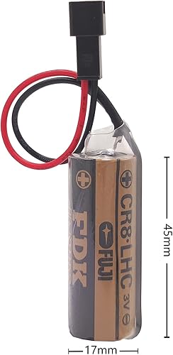 Miniatura 3 de Zivases Paquete de 4 repuestos de batería de litio de 3 V 2600 mAh para Fuji FDK CR8.LHC 17450 Toto CR8-LHC fuente de alimentación de reserva de