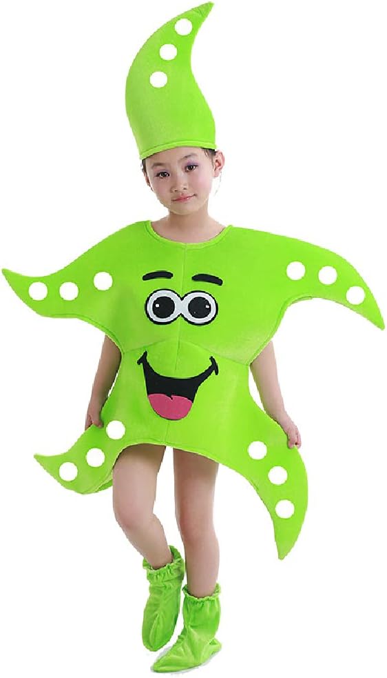 Quenny children's marine animal costume,seahorse octopus starfish crab Halloween dance costume.