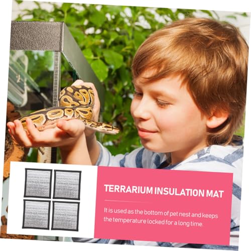 4 pads térmicos para reptiles con película reflectiva miniatura 2