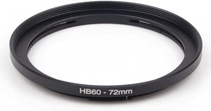 Pixco B60-72mm Metal Filter Adapter for Hasselblad Reverse Adapter Lens Reversing Ring Bay Bayonet 60 Lens to 72mm Accessory B60-72mm Pixco B60-72mm Metal Filter Adapter for Hasselblad Reverse Adapter Lens Reversing Ring Bay Bayonet 60 Lens to 72mm Accessory B60-72mm