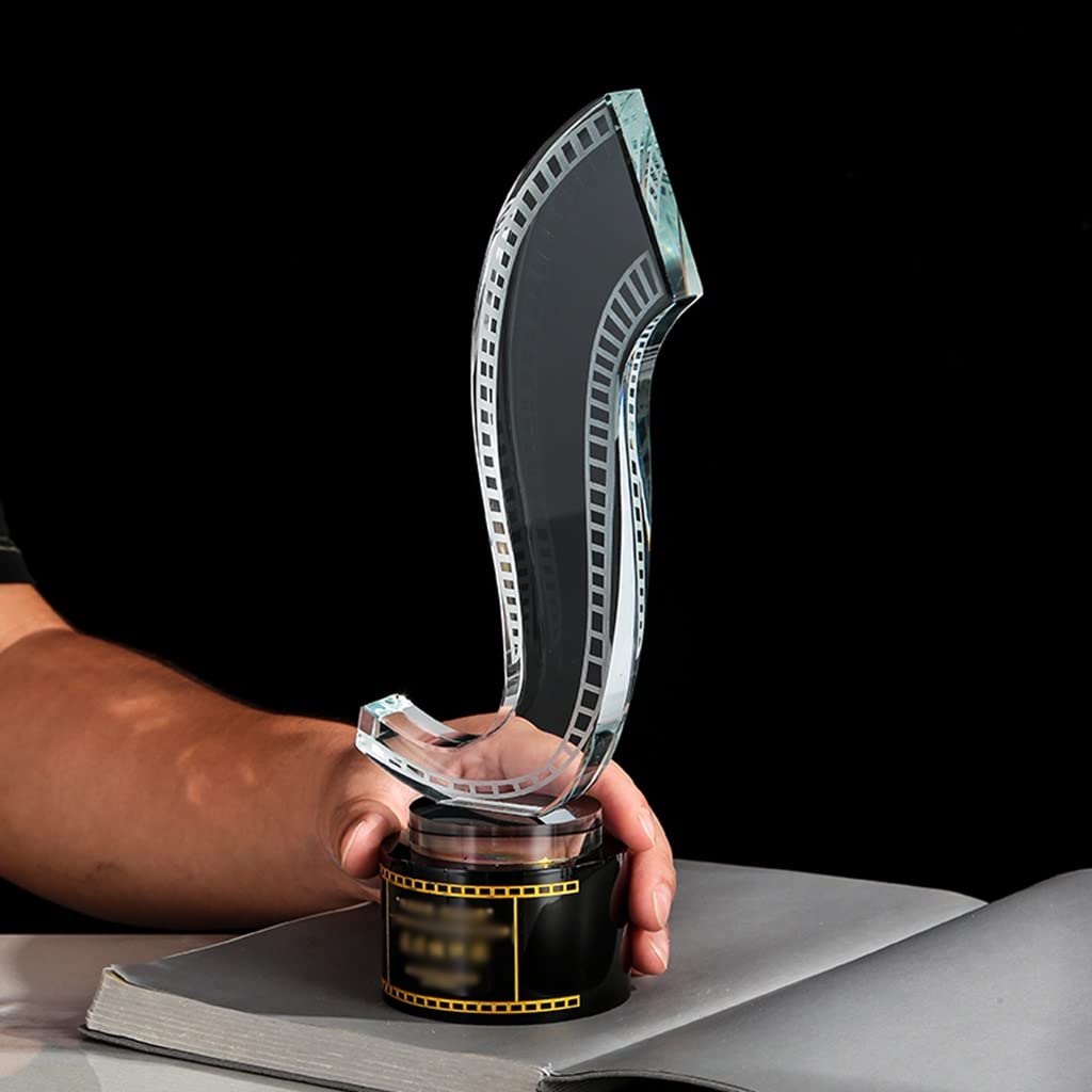Trofei, medaglie e premi Cristallo Creativo Cerimonia di Premiazione del Festival del Cinema Vincere Registi di Microfilm E Concorsi di Recitazione per Attori Premi TR