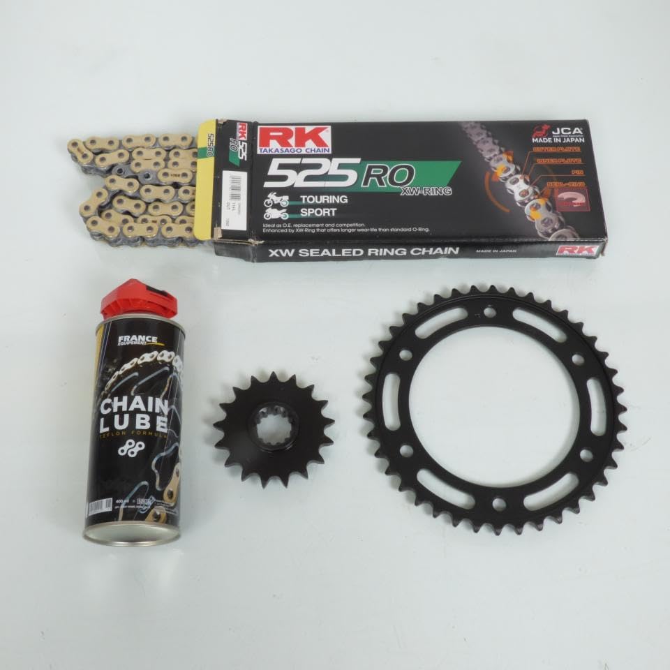 Kit chaîne FE 17x40 P525 : finis les à-coups sur votre Honda Rebel 1100