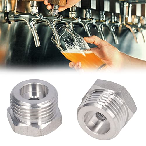 Image of Distributor Adapter 304 Stainless Steel Connector for Pneumatic Hydraulic Equipment Plumbing Non Rust Male Thread G5 /8 Female Thread 1 /4MFL Excellent Performance