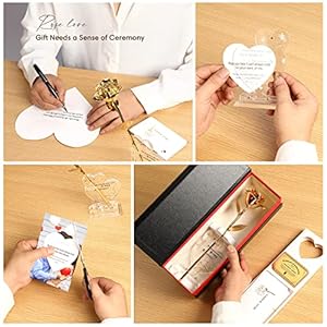 Gold Dipped Rose Real 24K Gold Rose Genuine One of a Kind Rose Hand Dipped in 24K Golden Roses Romantic Gifts for Women in Her Birthday Anniversary Day Mothers Day