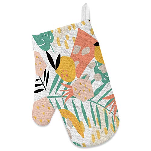 Tablier de cuisine imperméable avec gant et manique | Set 3 pièces réglable - 3