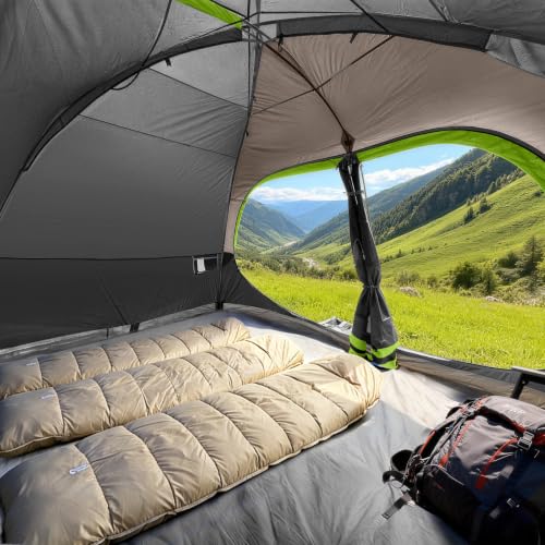 Image of CAMPROS CP Upgraded 6 /8 Person Camping Tents, Waterproof Family Tent
