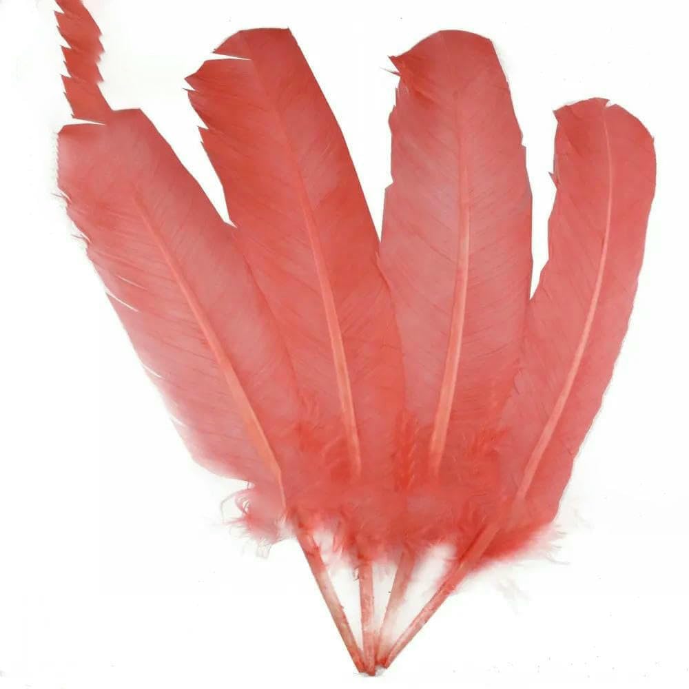 Plumes de faisan de carnaval pour carnaval, piquants de dinde, carnaval, coiffe, carnaval, aile, 28-33 cm, 11-13 pouces, 10-100 pièces - Vert fruit - 10 pièces