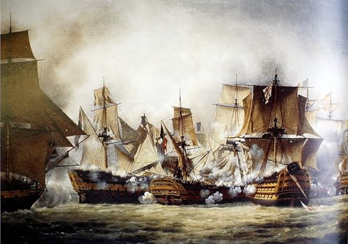 Impression d'affiches de la Bataille de Trafalgar pour décorer un salon ou un bureau élégant