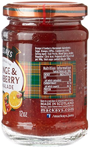 Image of Mackays Scottish Three Berry Preserve 340g | Strawberry, Raspberry & Blackcurrant | Made with Whole Fruit | Traditional Copper Pan Cooked | Vegan | Imported from Scotland (Pack of 3)