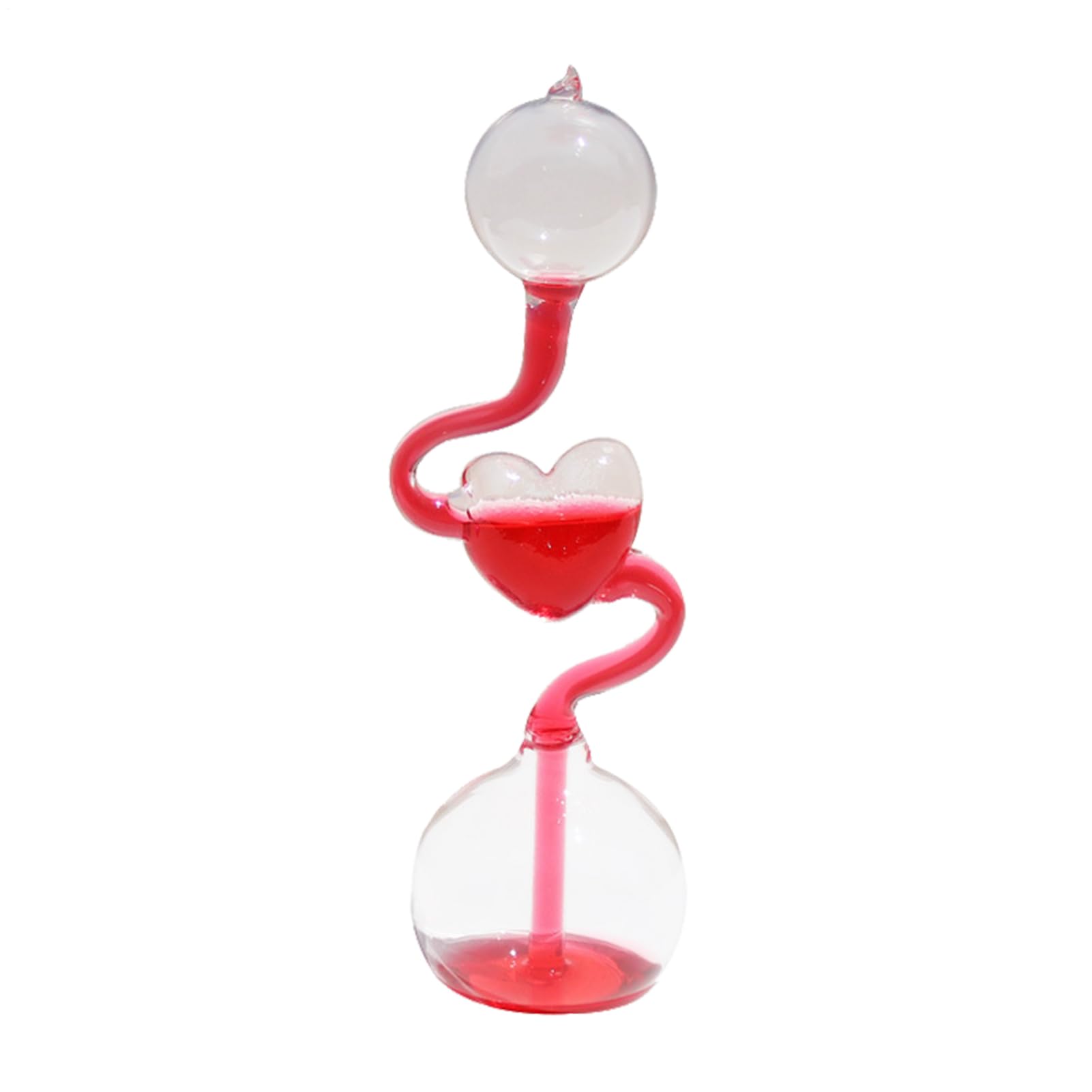 Colorful Thinking Hand Boiler - Glass Science Experiment Energy Transfer Toy, Liquid Thermometer Boiler, Interactive Educational Fun | Desktop Ornament And Novelty Gift For Kids Families Friends