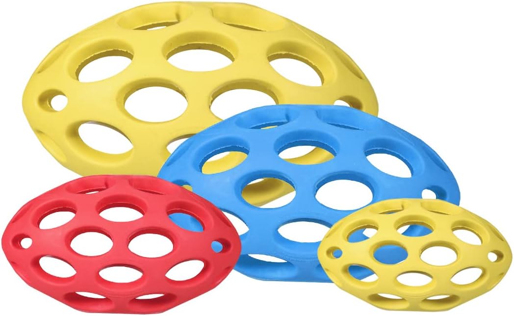 Pet Supplies Pet Chew Toys JW Pet Holee Football Dog Chew Puzzle