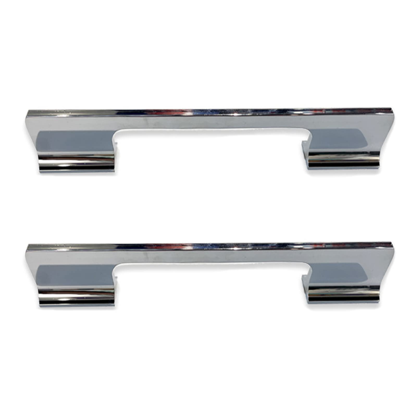 Niusabou Chrome Bow Pulls Door Handles, Cabinet Handles Zincy Euro Style Bow 2 Pcs Multicolor Multiple Sizes For Kitchen Bathroom(,Hole Distance 160Mm)