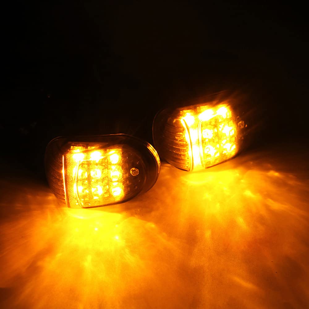Luci di direzione a LED per moto, 2 pezzi, universali, indicatori di direzione, per moto, scooter, auto da strada, montaggio a filo