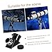 DOITOOL 2pcs Telescope Diagonal Mirror Adapter for Refractor Telescopes Easy Installation Erecting Optical Prism for Upright Images