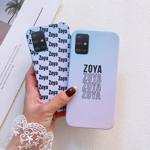 Image of COLORflow Back Cover Compatible with Samsung Galaxy A71 | Ombre Color Customized Back Cover Compatible with Samsung Galaxy A71