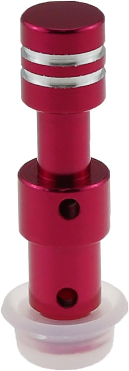 RLECS 2PCS Length 6cm Metal Float Valve with 6 Silicone Cap Replacement Part Set Electric Pressure Cooker Lid Accessories Suitable for 8 Quarts Model