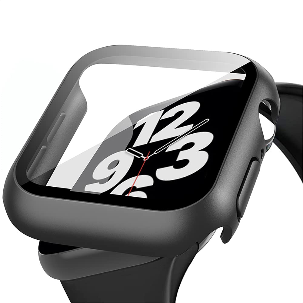 Amazon.co.jp: Apple Watch 強化ガラス ケース Series シリーズ SE 6 5 