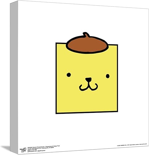 Trends International Gallery Pops Sanrio Pompompurin - Pompompurin Happy Face Canvas Wall Art, Unframed Version, 12" x 12" Gallery Pops Canvas Wall Trends International Gallery Pops Sanrio Pompompurin - Pompompurin Happy Face Canvas Wall Art, Unframed Version, 12" x 12" Gallery Pops Canvas Wall