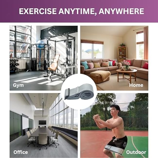 Adjustable Fabric Resistance Bands with Heavy Resistance Levels, Non-Slip Exercise Bands for Men and Women, Perfect Workout Bands for Glutes and Lower Body Training - 1 Pack