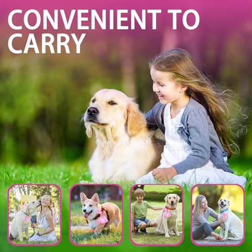 Image of HZDHCLH Poop Bags for Dogs Leak Proof Extra Thick Dog Poop Bags, Pink Cat's Paw 8 Rolls 9 inch x 13 inch Lavender Scented Pet Waste Bag, 120 Count