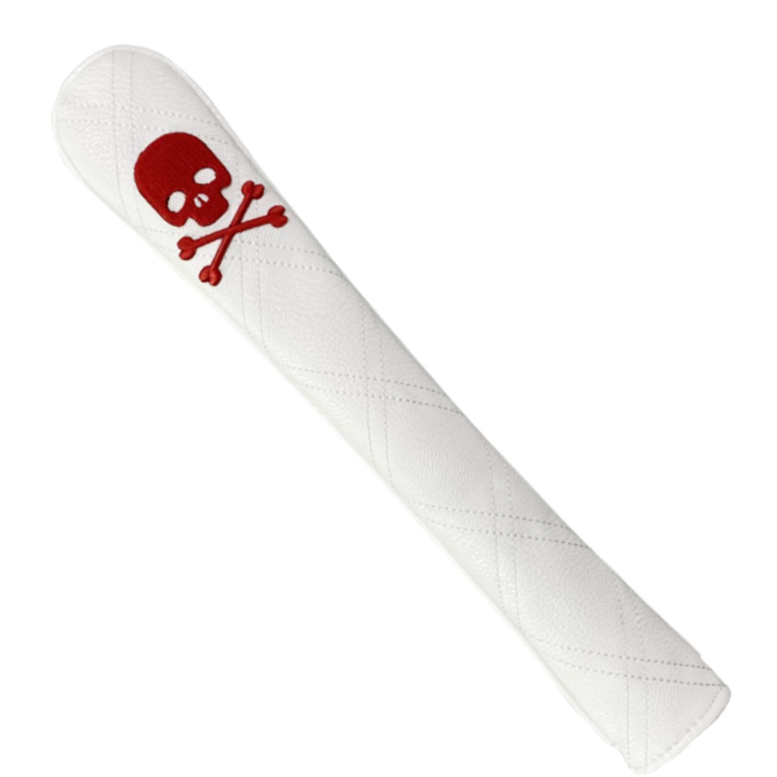 Golf Alignment Stick Headcover - PU Leather Protective Sleeve for Training | Sticks | Compact Duals Stick Storage Case, Smooths Finish Carry Cover System for Practice and Range Organization Use